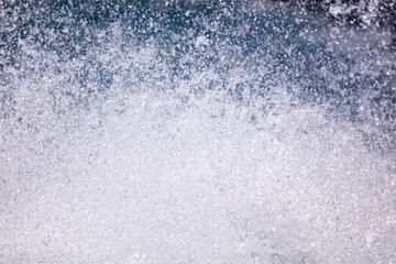 Splashing water in the sea as an abstract background.