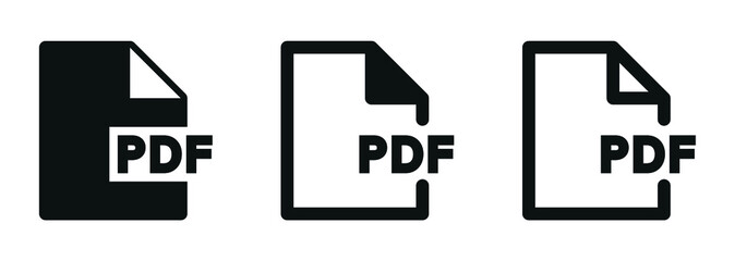 pdf icon vector