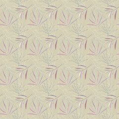 Beige seamless pattern