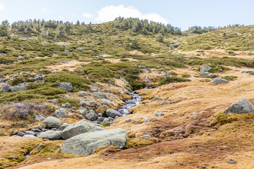 Peñalara Glacier Circus and the Peñalara Glacial Lagoons, in Madrid's Sierra de Guadarrama.