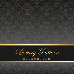 Luxury Decoration Arabeques Pattern Background