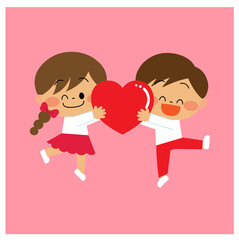 ハートを持っている子供達