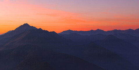 Landscape in autumn time.