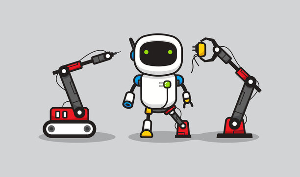 Robot manufacturing process