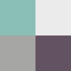 Fototapeta premium colour palette vector illustration set