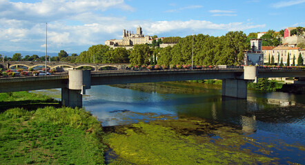 Fototapeta na wymiar Ville de Béziers