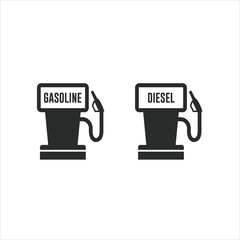 gasoline sign