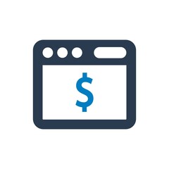 Obraz premium Online payment icon