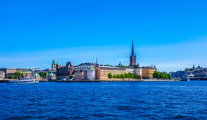 Fototapeta na wymiar Panoramic view of Stockholm, Sweden