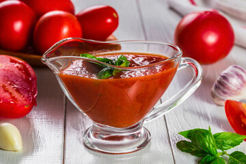 Image with sauce.