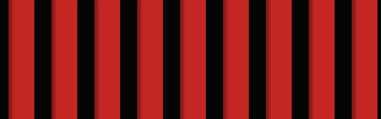 Naklejka premium Black stripes on a red background. Background surface