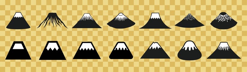 富士山アイコンセット