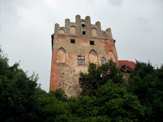 Fototapeta premium Russia, Kaliningrad region, old German castle