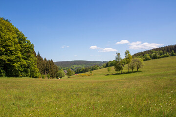 landscape in the mountains