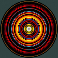 Geometry Circular abstract background for design artwork
