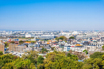 Obraz premium 郊外の住宅地 東京