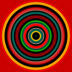 Geometry Circular abstract background for design artwork
