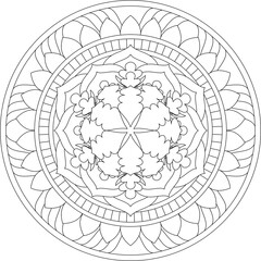 Mandalas Kreise Mandala Design Blumen Stern Malbuch