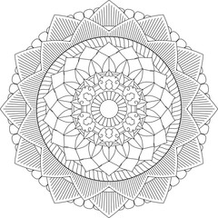 Mandalas Sterne Mandala Design Blumen Stern Malbuch