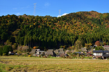 日本の原風景　美山かやぶきの里