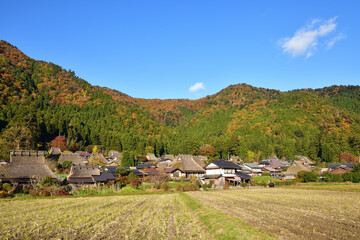 日本の原風景　美山かやぶきの里