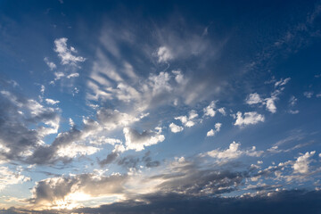 Beautiful Evening in Countryside