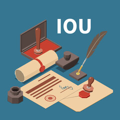 Ious Isometric Background