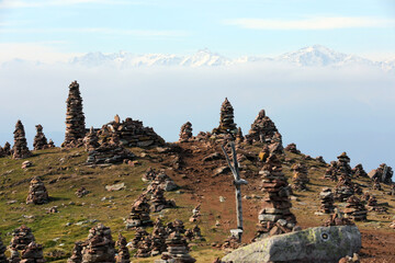 Stoanerne Mandln in Südtirol