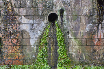 photography of water pipe on the wall