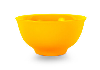 empty bowl isolated on white background