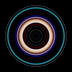 Geometry Circular abstract background for design artwork
