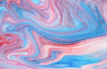 Abstract paint texture art. Natural luxury. Marbleized effect. Ancient oriental drawing technique. Marble texture. Acrylic painting- can be used as a trendy background for posters, cards, invitations.