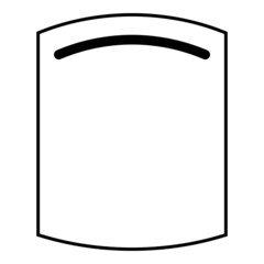 chopping board, cutting board icon. Element of kitchen utensils icon for mobile concept and web apps. cutting board icon can be used for web and mobile