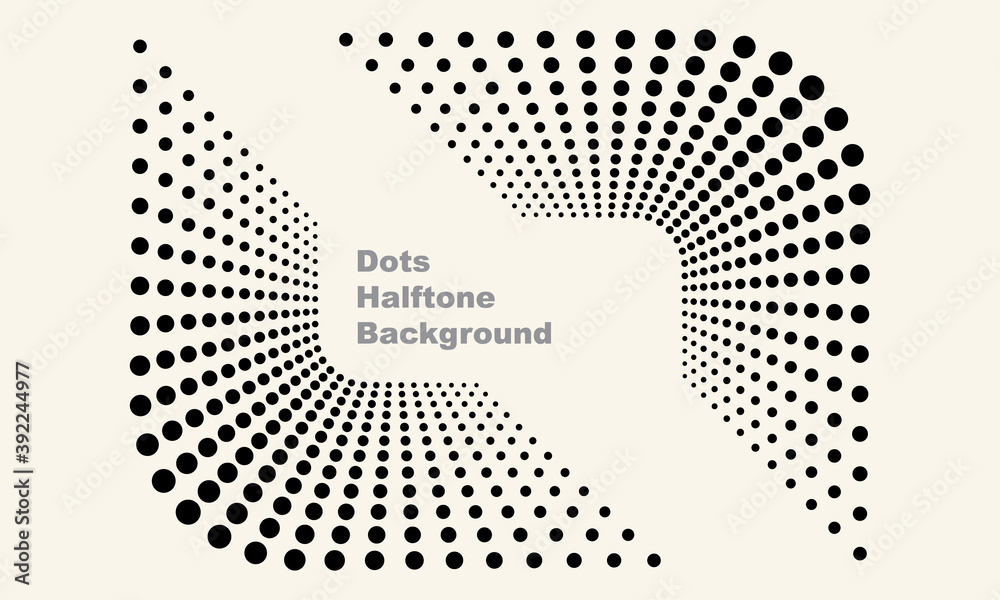Aufkleber halftone dotted corner as background or icon for any projects.