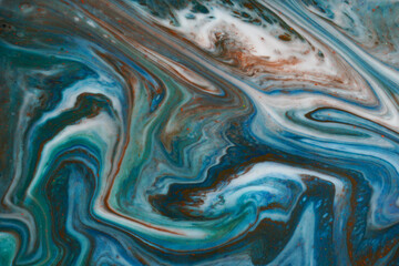 Abstract paint texture art. Natural luxury. Marbleized effect. Ancient oriental drawing technique. Marble texture. Acrylic painting- can be used as a trendy background for posters, cards, invitations.