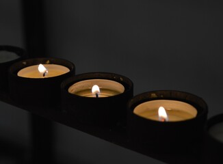 velas de cera en semana santa