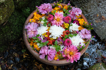 花手水