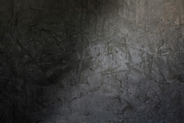 Black Cement concrete wall texture abstract. Interior material construction blank for old backdrop building. Retro wallpaper grunge background. 

