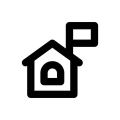 Billboard Icon - Vector Illustration .