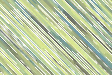 Yellow, green and light blue lines with white lines background, digitally created.