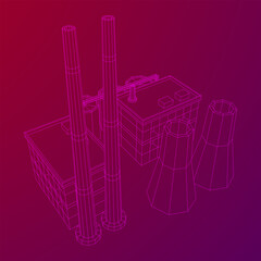 Industrial building factorie facilitie power plant