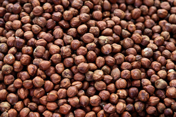 Eco-friendly hazelnuts, natural superfood
