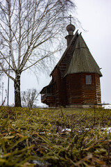 Russia, Suzdal. Museum of Wooden House and Peasant Life.