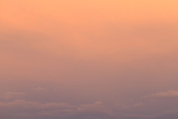 clouds at sunset