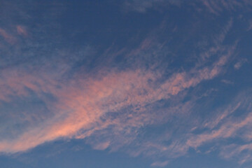 clouds at sunset