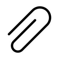 Obraz premium attach sign icon, messaging converence vector