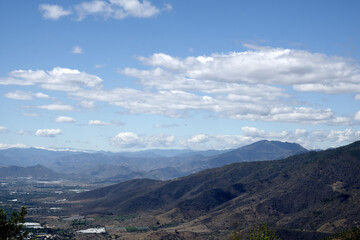 Guatemala, Central America: in the highlands of Guatemala with a dramatic sky