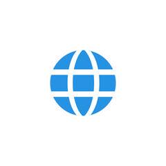 This is an earth globe on a white background.