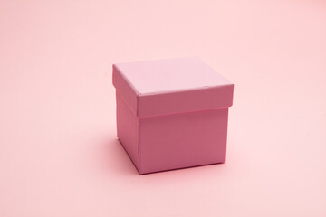 Pink image concept of Gift box