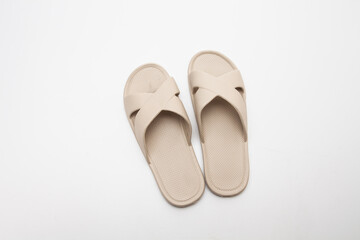Spa Slipper on white background